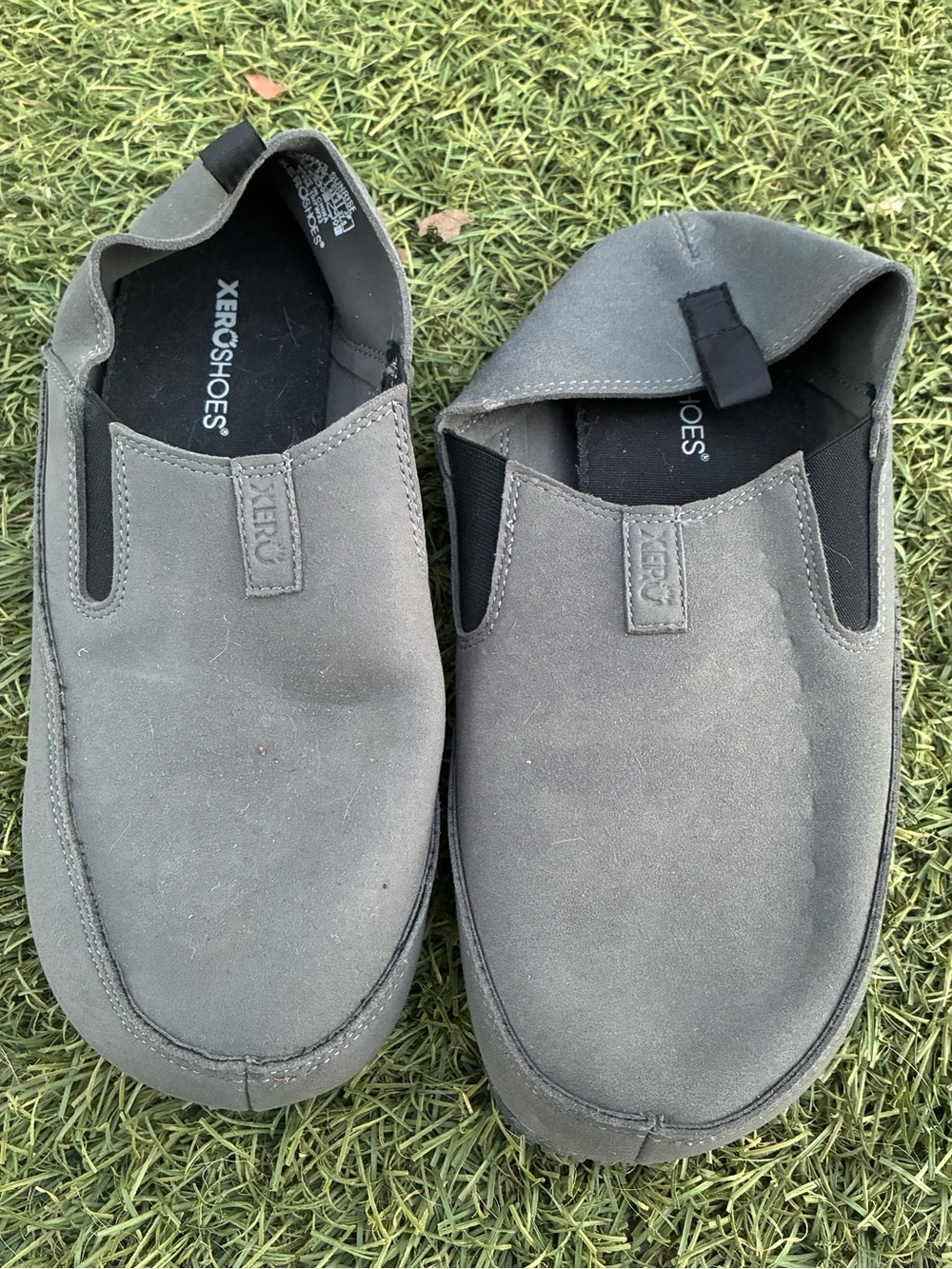Xero Shoes Men’s Gray Slip-On Casual Loafers